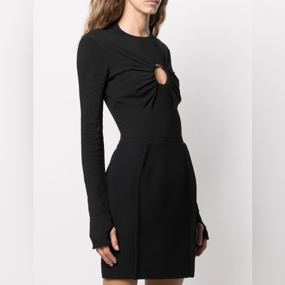 VERSACE One Piece 
 O Ring Bodysuit In Black NWT - Picture 5 of 10